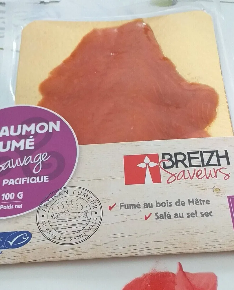 Saumon fumé breizh saveur