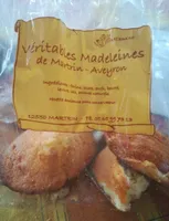 Véritables Madeleines de Martrin - Aveyron