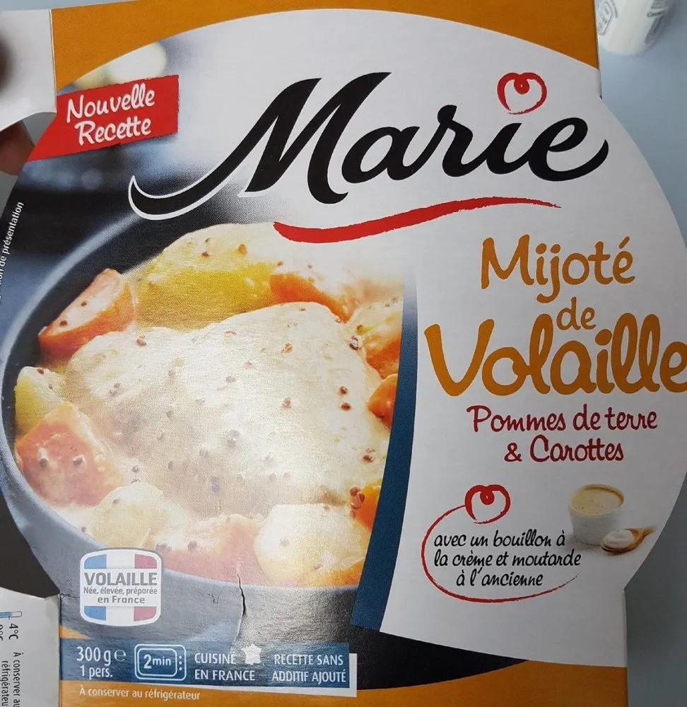Mijoté de Volaille, Pommes de Terre & Carottes
