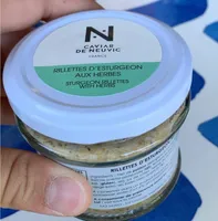 Rillettes d’esturgeon aux herbes
