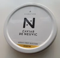 Caviar oscietre sélection