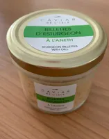 Rilettes d'Esturgeon à l'Aneth