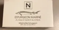 Esturgeon mariné