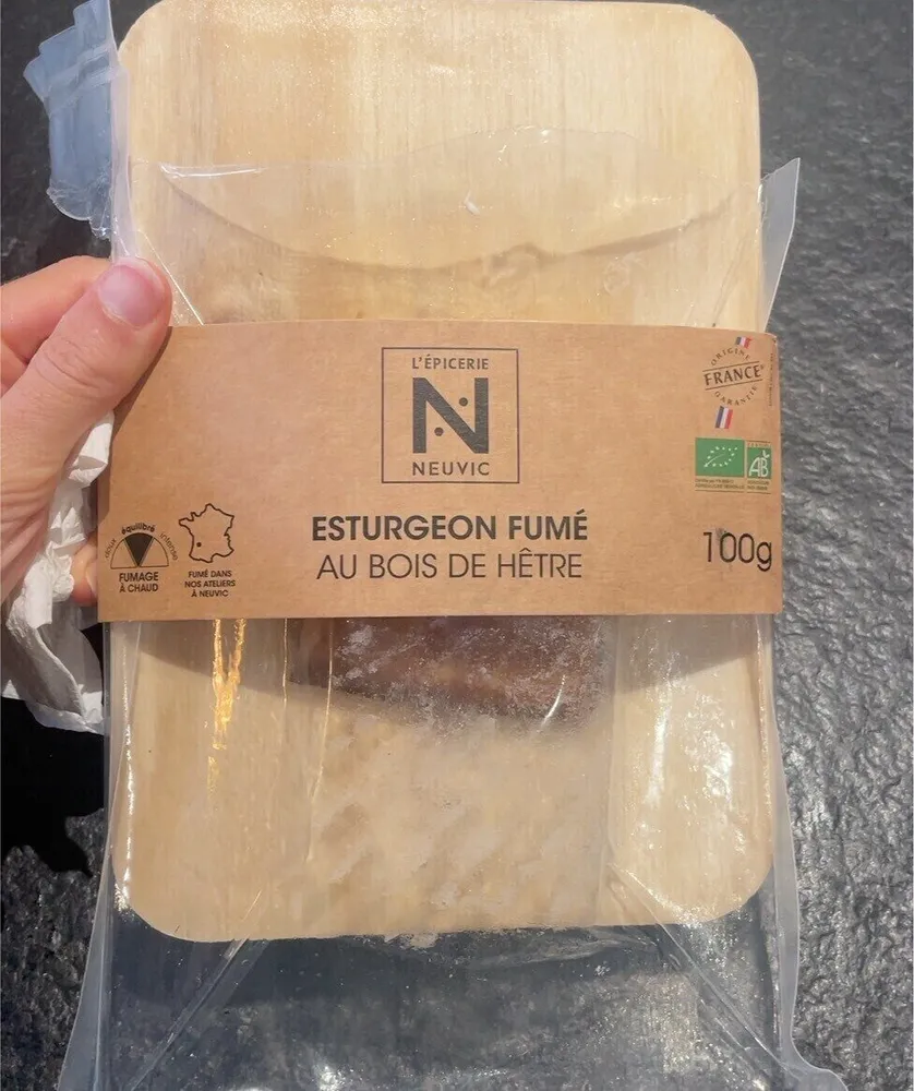 Esturgeon fumé
