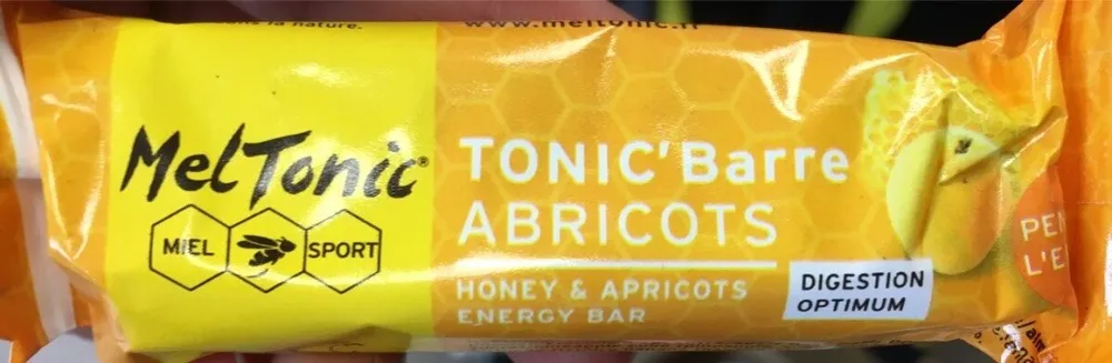 Barre énergétique - Miel & Abricot Ananas Banane