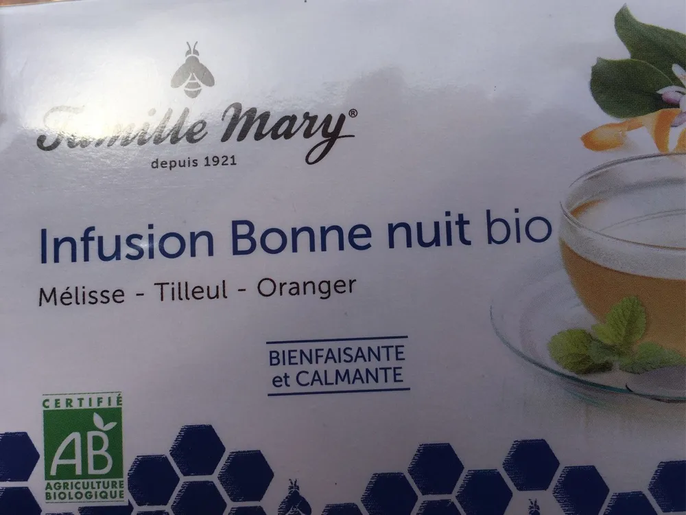 Infusion Bonne nuit bio