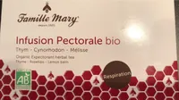 Infusion pectorale bio
