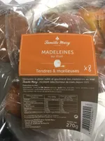 Madeleine au miel