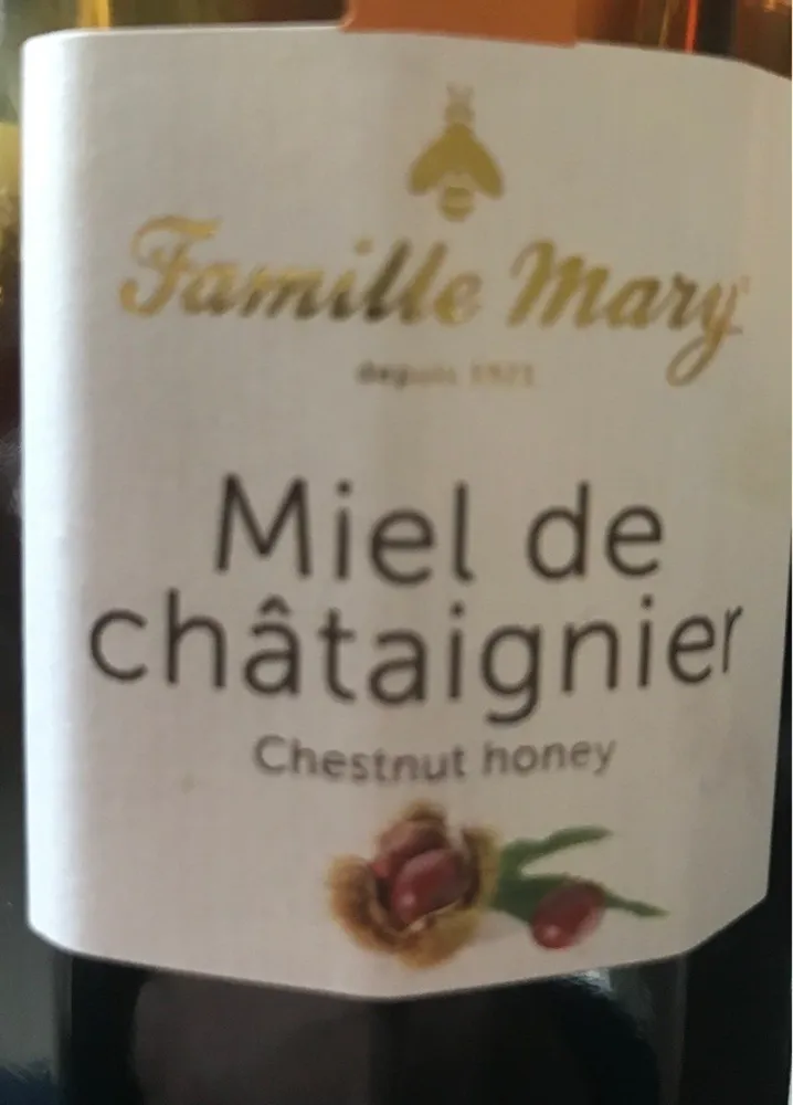 Miel de chataignier