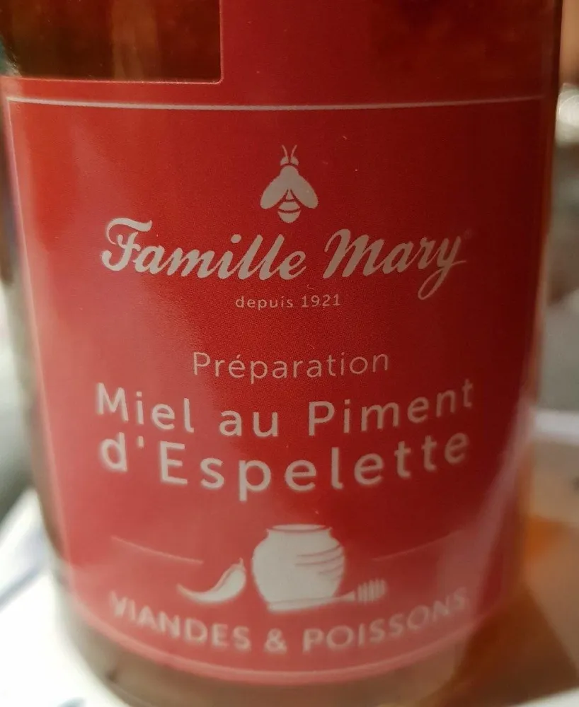 Miel au piment d'Espelette