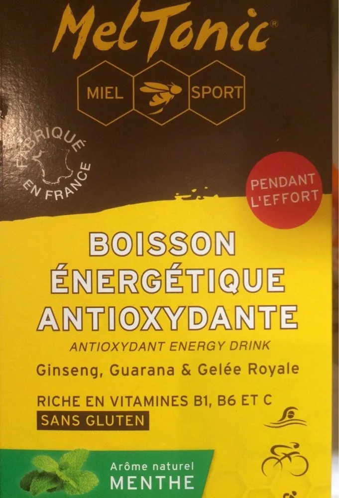 Boisson Energetique antioxydante