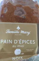 Pain d'épices au miel et aux noix