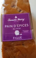 Pain d'épices au miel figue