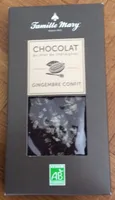 Chocolat gingembre confit