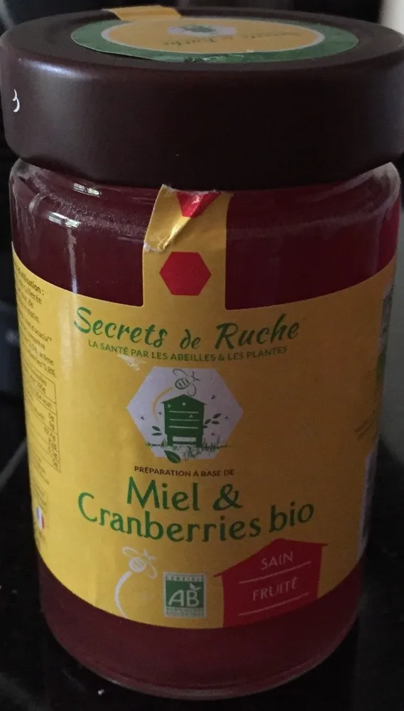 Miel & Cramberries bio