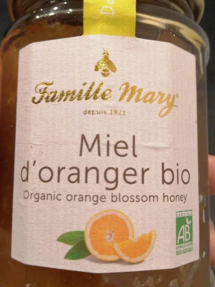 Miel d'oranger bio