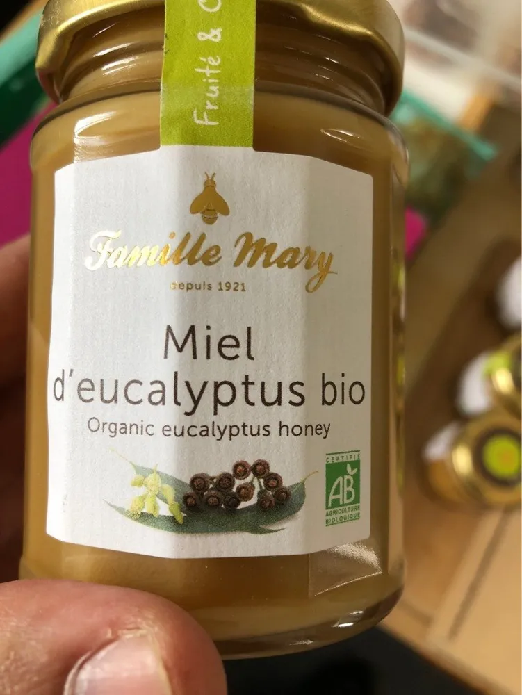 Miel d'eucalyptus bio
