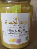 Miel et huile essentielle de citron