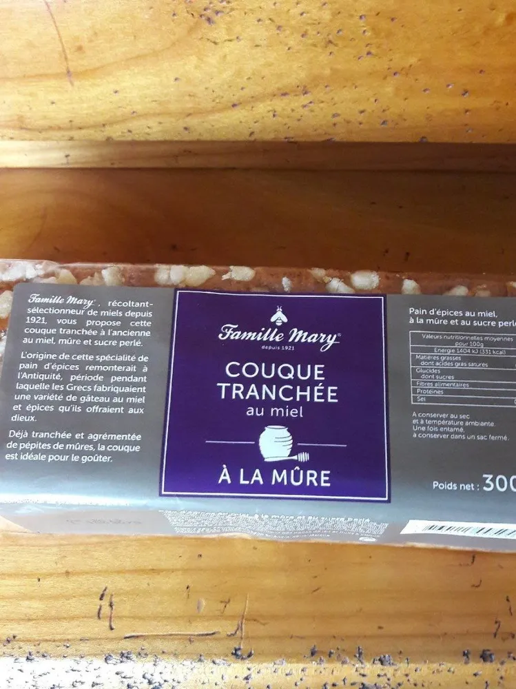 Cousue tranchée à la mure