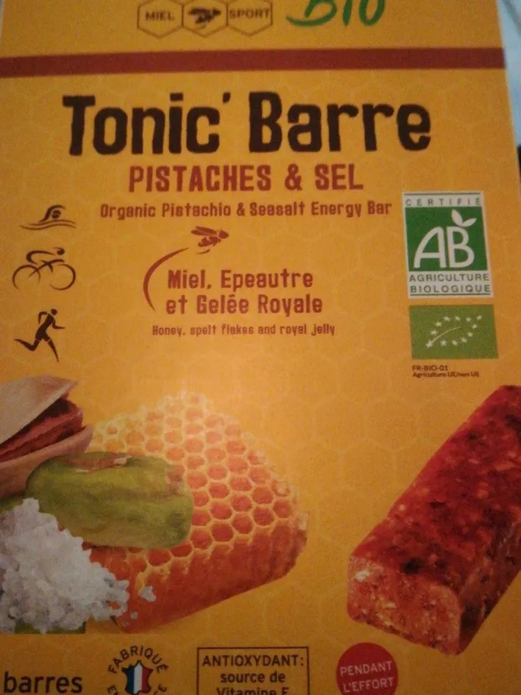 Tonic Barre Pistache & sel