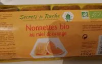 Nonnettes bio miel orange
