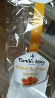 Pâtes de fruits au miel