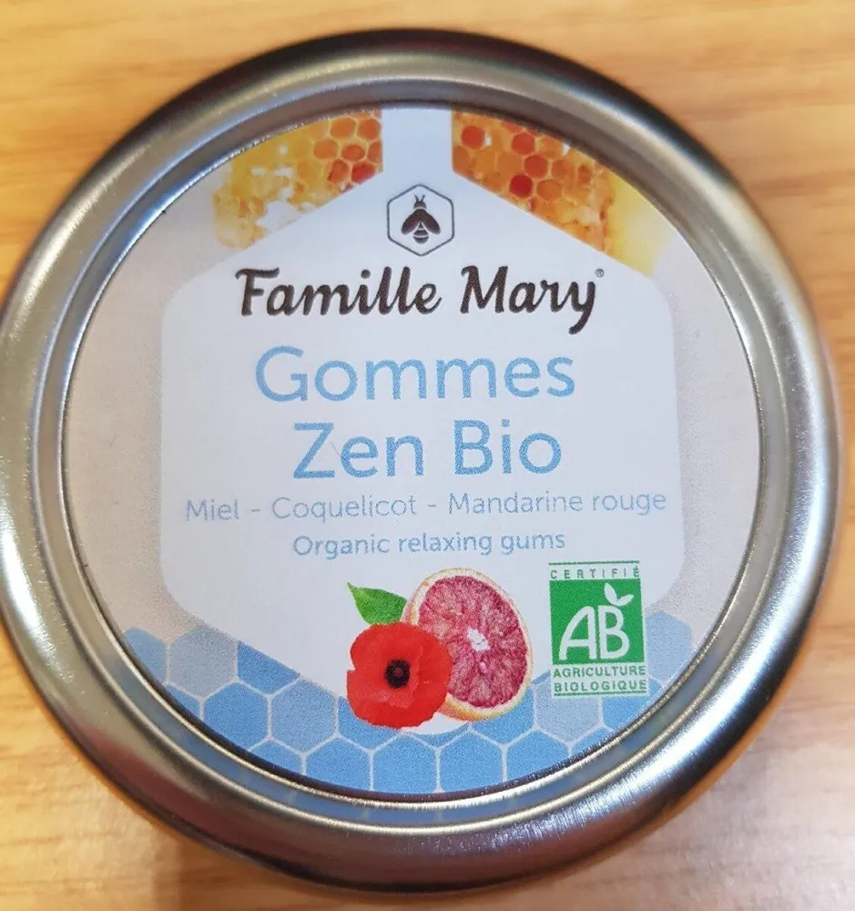 Gommes Zen Bio