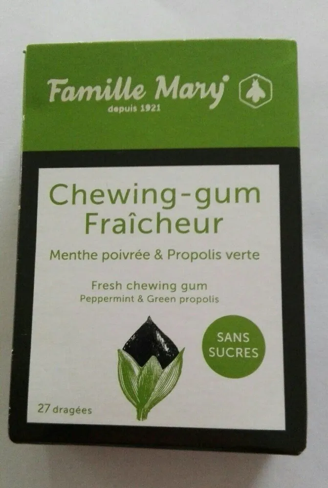 Chewing-gum fraîcheur