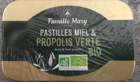Pastilles Miel & Propolis verte bio