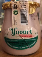 Yaourt de la ferme du Marais saveur Framboise