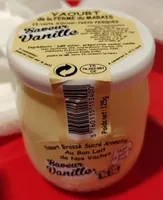 Yaourt saveur Vanille