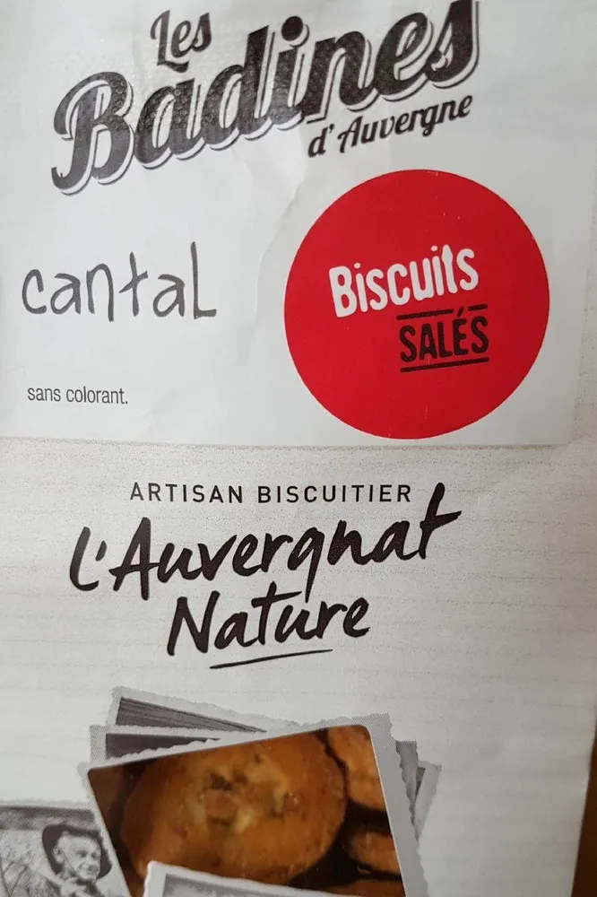 Biscuits salés Cantal