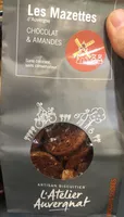 Les Mazettes d'Auvergne Chocolat & Amandes