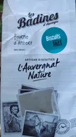 Les Badines d'Auvergne salés à la fourme d'Ambert