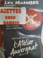 Mazettes coco banane