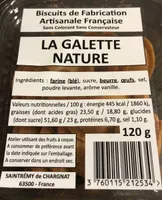 La galette nature