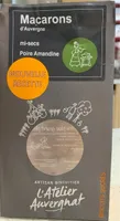 Macarons mi-sec poire amandine