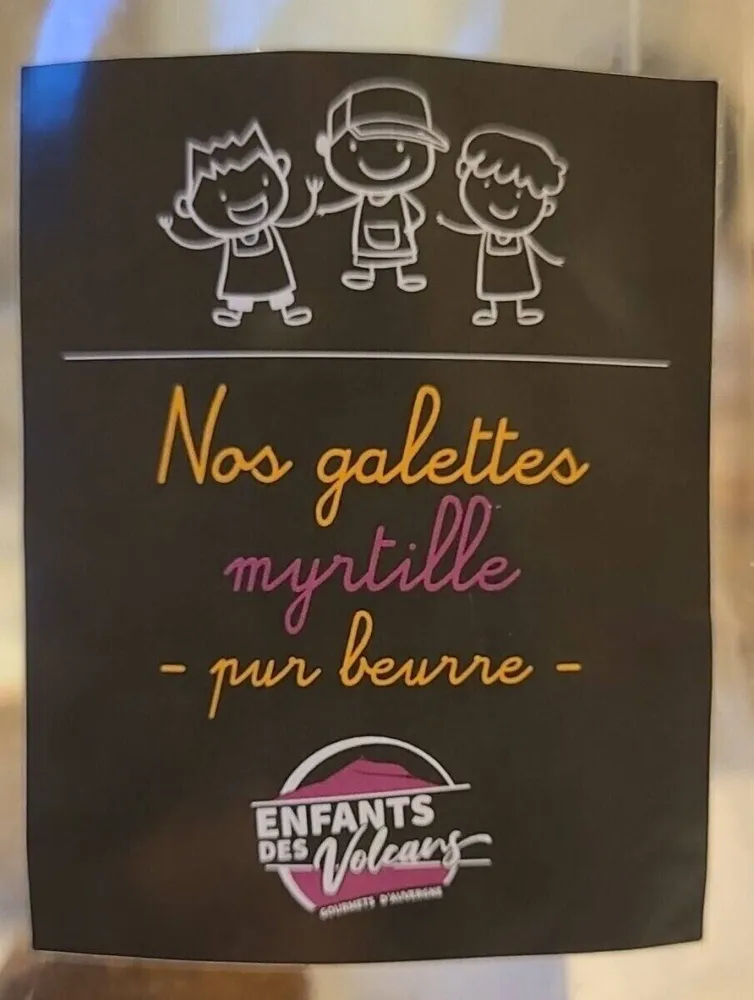 Galettes myrtille pur beurre