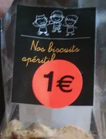 Biscuits Apéritif Bleu