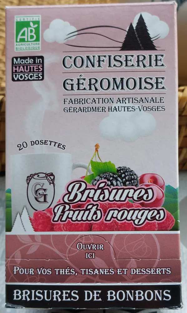 Brisures fruits rouges