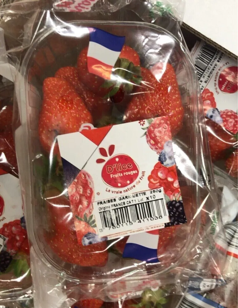 Fraises gariguette