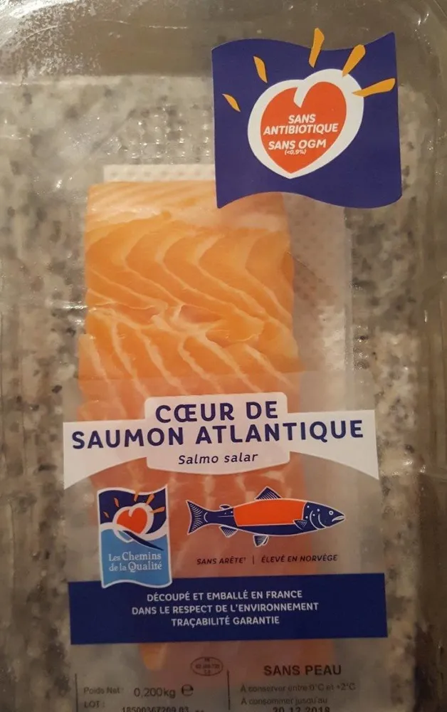 Coeur de saumon Altantique