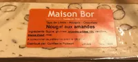Barre de Nougat aux amandes