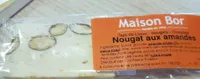 Barre de nougat aux amandes