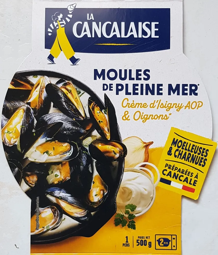 Moules de Pleine Mer Crème d'Isigny AOP & Oignons