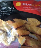 Aiguillettes de poulet panées