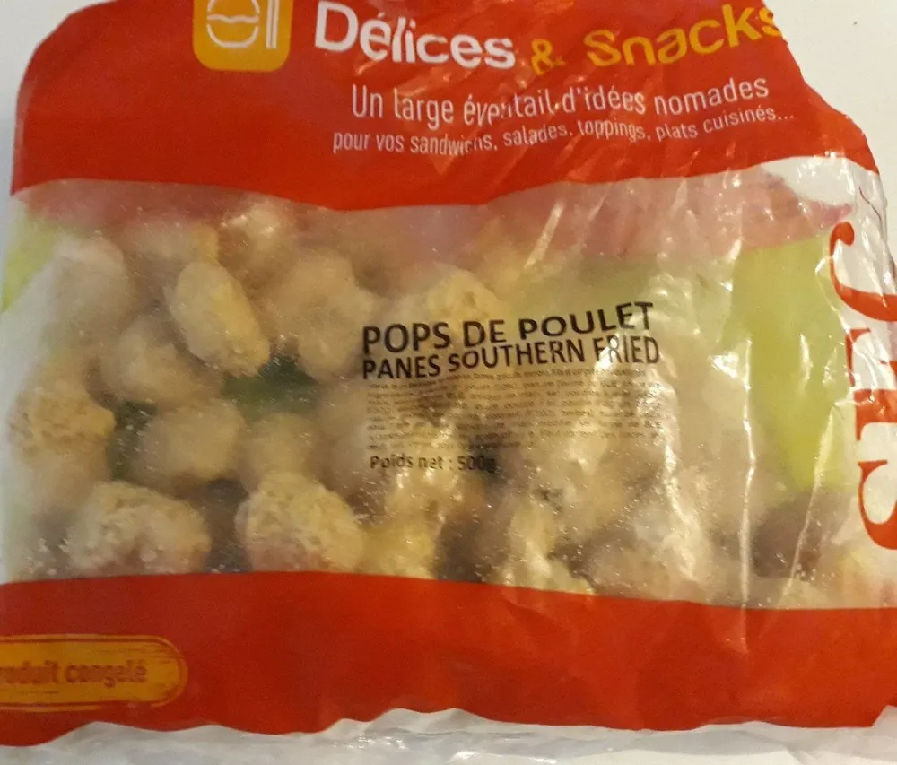 Pops de poulet