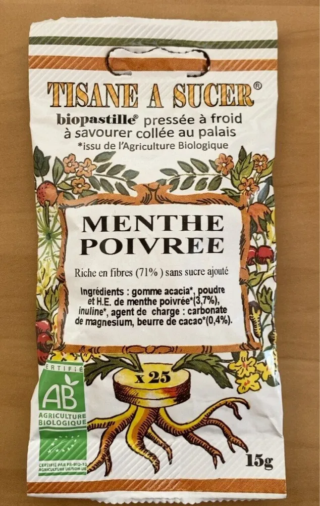 Tisane a sucer