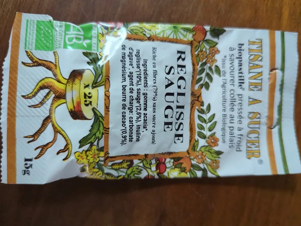 Tisane a Sucer Reglisse Sauge