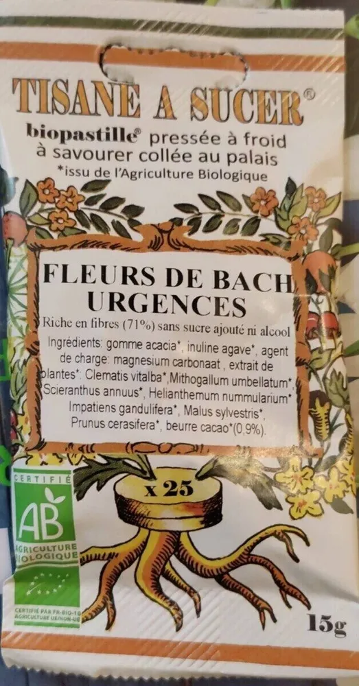 Fleurs de bach Urgences